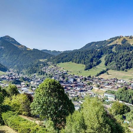 Ferienwohnung Les Marmottes Du Morzena Morzine Exterior foto