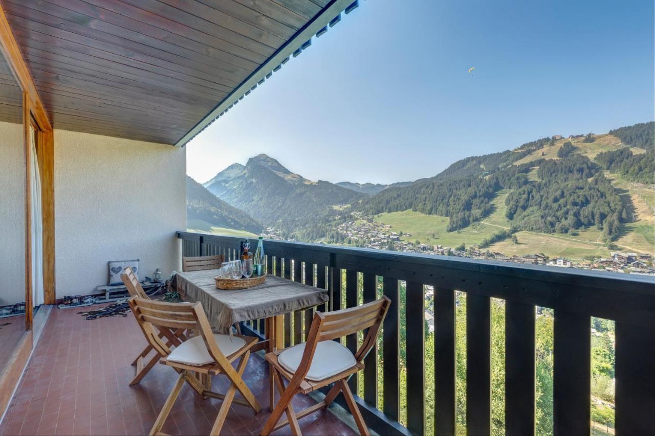 Ferienwohnung Les Marmottes Du Morzena Morzine Exterior foto